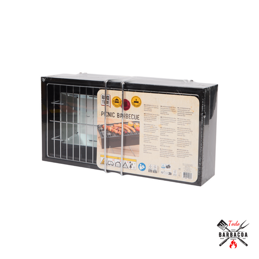 Barbacoa de pícnic BBQ Time 45,5x22x11 cm