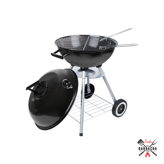 Barbacoa con ruedas Big Jeff 46x60 cm